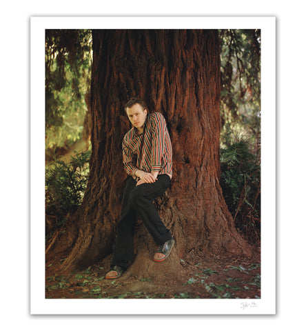 Heath Ledger with Tree, Los Angeles, CA, 2006 Archival Pigment Print
