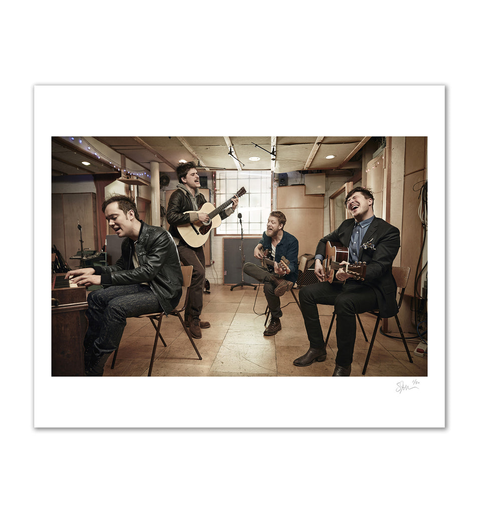Mumford and Sons, London, 2013 Archival Pigment Print